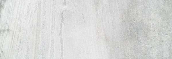 Biały Beton Drapany Panoramiczna Powierzchnia Ściany Tynku Białego — Zdjęcie stockowe