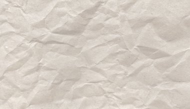 Çeşitli amaçlar için buruşmuş kağıt dokusu arka planı. Beyaz buruşuk kağıt dokusu