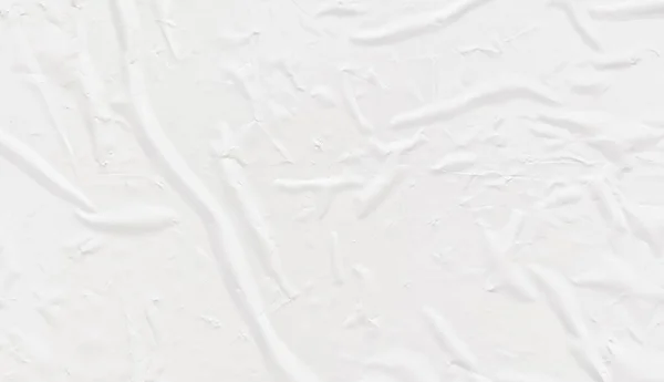 Покритий Паперовою Текстурою Фон Різних Цілей Біла Зморщена Текстура Паперу — стокове фото