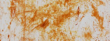 Kirli duvar arkaplanı. Beyaz duvar arka planında kan