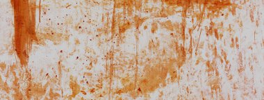 Kirli duvar arkaplanı. Beyaz duvar arka planında kan