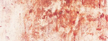 Kirli duvar arkaplanı. Beyaz duvar arka planında kan