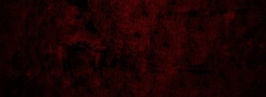 Ürkütücü karanlık duvarlar, arka plan için uzun siyah beton dokusu.