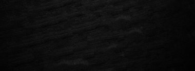 Ürkütücü karanlık duvarlar, arka plan için uzun siyah beton dokusu.