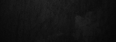 Ürkütücü karanlık duvarlar, arka plan için uzun siyah beton dokusu.