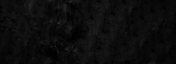 Страшные Темные Стены Длинная Черная Бетонная Текстура Цемента Фона — стоковое фото