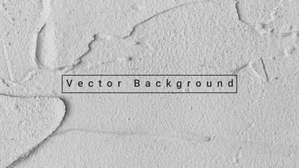 Concrete wall background vector illustration. Background white cement plaster texture.