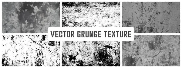 Grunge çimento dokusu vektör kolleksiyonunu oluşturur. Somut duvar arkaplan vektörü illüstrasyonu