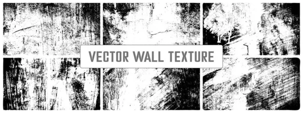 Beyaz sıkıntılı doku vektör koleksiyonunu örtüyor. Sert Grunge dokusu arkaplanı