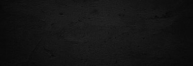 Grunge Siyah Çimento Duvarı Arkaplanı. koyu beton Doku Arkaplanı