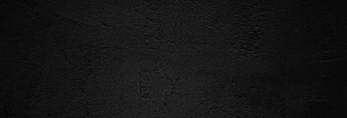 Grunge Siyah Çimento Duvarı Arkaplanı. koyu beton Doku Arkaplanı