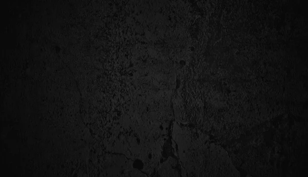 黒のグランジ怖い背景 黒の背景 コンクリートの壁紙 Blackboardのテクスチャ — ストック写真