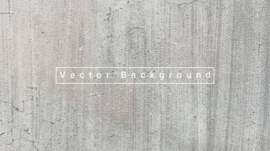 Beton duvar arka plan vektör çizimi. Arkaplan çimento dokusu.