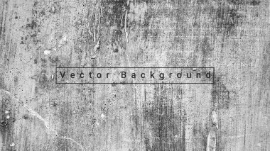 Beton duvar arka plan vektör çizimi. Arkaplan çimento dokusu.