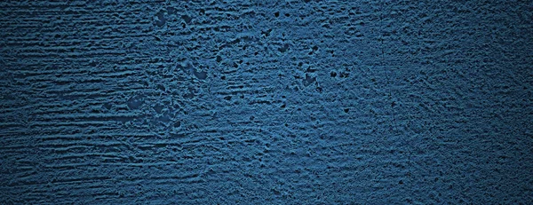 蓝色海军空混凝土纹理背景 Grunge水泥墙背景 — 图库照片