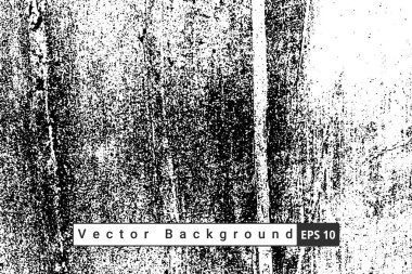 Soyut Kara Damga kaba vektör arka planında sıkıntı yaratıyor. Arkaplan için siyah grunge dokusu