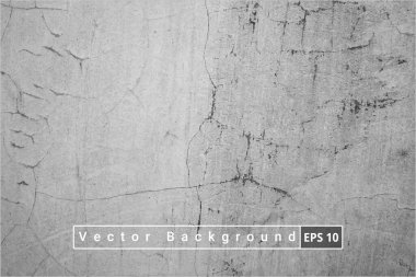 Grunge beton arka plan vektör çizimi. Arkaplan çimento dokusu.