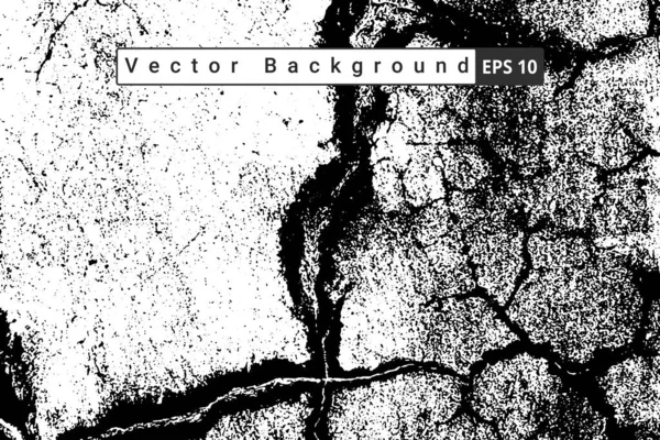 Soyut Kara Damga kaba vektör arka planında sıkıntı yaratıyor. Arkaplan için siyah grunge dokusu