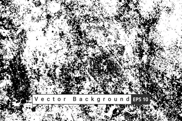 Soyut Kara Damga kaba vektör arka planında sıkıntı yaratıyor. Arkaplan için siyah grunge dokusu