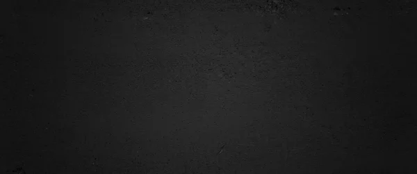 Black Wall Dark Grunge Black Concrete Panoramic Background Dark Cement — Φωτογραφία Αρχείου