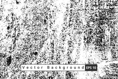 Soyut Kara Damga kaba vektör arka planında sıkıntı yaratıyor. Arkaplan için siyah grunge dokusu