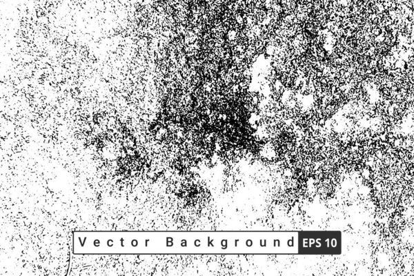 Soyut Kara Damga kaba vektör arka planında sıkıntı yaratıyor. Arkaplan için siyah grunge dokusu