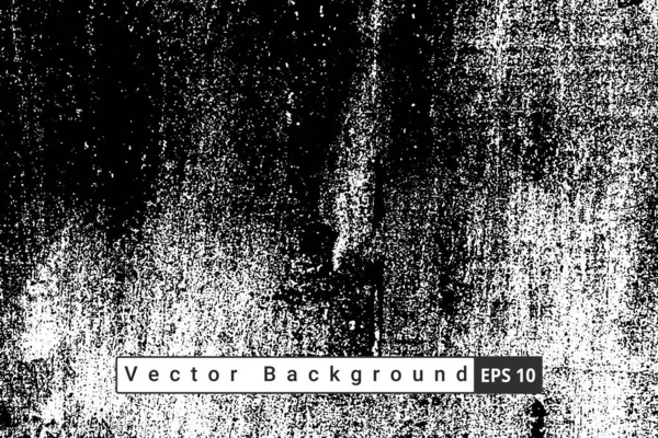 Soyut Kara Damga kaba vektör arka planında sıkıntı yaratıyor. Arkaplan için siyah grunge dokusu