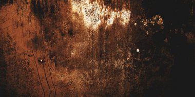 Arka plan için korkutucu bir doku. Beton korku, karanlık duvar korkunç, karanlık grunge dehşet