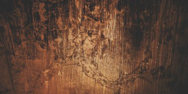 Arka plan için korkutucu bir doku. Beton korku, karanlık duvar korkunç, karanlık grunge dehşet