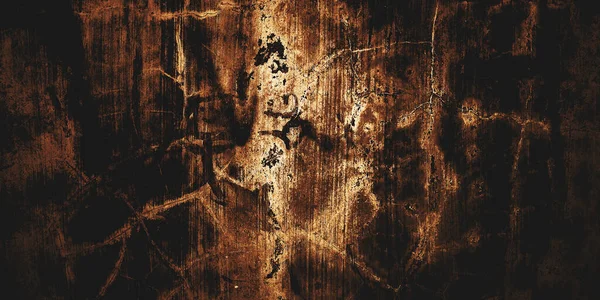 Scary Texture Background Concrete Horror Dark Wall Scary Dark Grunge — Stock Fotó