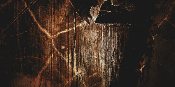 Arka plan için korkutucu bir doku. Beton korku, karanlık duvar korkunç, karanlık grunge dehşet