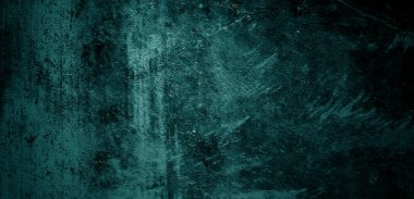 Mavi duvar dokusu. Soyut arkaplan. Arka plan için koyu çimento dokusu. Korkunç beton