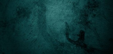 Mavi duvar dokusu. Soyut arkaplan. Arka plan için koyu çimento dokusu. Korkunç beton