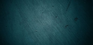 Mavi duvar dokusu. Soyut arkaplan. Arka plan için koyu çimento dokusu. Korkunç beton