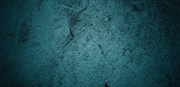 Mavi duvar dokusu. Soyut arkaplan. Arka plan için koyu çimento dokusu. Korkunç beton