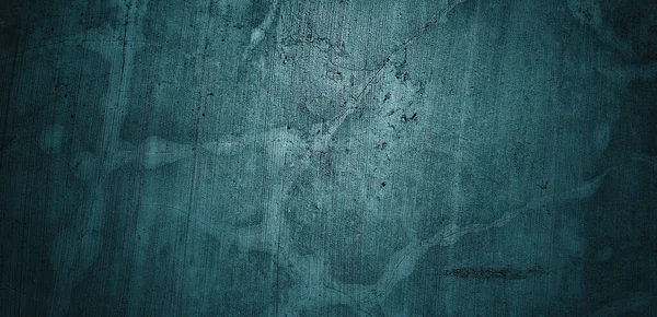 Mavi duvar dokusu. Soyut arkaplan. Arka plan için koyu çimento dokusu. Korkunç beton