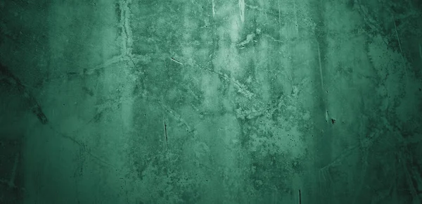 Yeşil duvar dokusu. Soyut arkaplan. Arka plan için koyu çimento dokusu. Korkunç beton