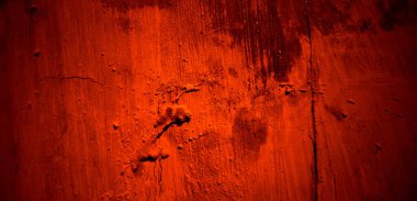 Kırmızı grunge dokusu. Soyut korkunç beton, arka plan için korku çimentosu.