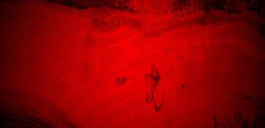 Kırmızı grunge dokusu. Soyut korkunç beton, arka plan için korku çimentosu.