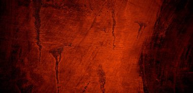 Kırmızı grunge dokusu. Soyut korkunç beton, arka plan için korku çimentosu.