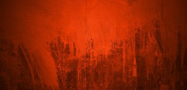 Kırmızı grunge dokusu. Soyut korkunç beton, arka plan için korku çimentosu.