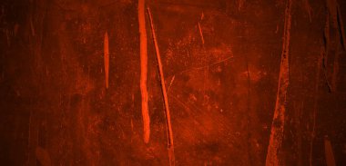 Kırmızı grunge dokusu. Soyut korkunç beton, arka plan için korku çimentosu.