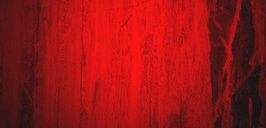 Kırmızı grunge dokusu. Soyut korkunç beton, arka plan için korku çimentosu.