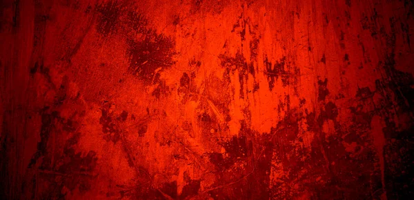 Kırmızı grunge dokusu. Soyut korkunç beton, arka plan için korku çimentosu.