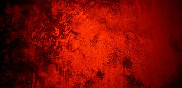 赤のグランジの質感 抽象的な恐ろしいコンクリート 背景のためのホラーセメント — ストック写真