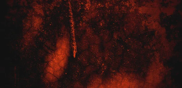 Kırmızı grunge dokusu. Soyut korkunç beton, arka plan için korku çimentosu.