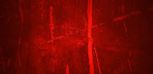 Texture Grunge Rouge Béton Effrayant Abstrait Ciment Horreur Pour Fond — Photo