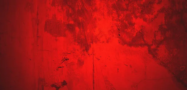 Red Grunge Texture Abstract Scary Concrete Horror Cement Background — Stock Photo, Image