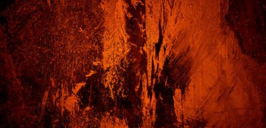 Kırmızı grunge dokusu. Soyut korkunç beton, arka plan için korku çimentosu.