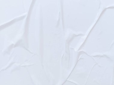 Kağıt, buruşmuş doku boş arkaplanıdır. Çeşitli amaçlar için buruşmuş kağıt dokusu arkaplanı.